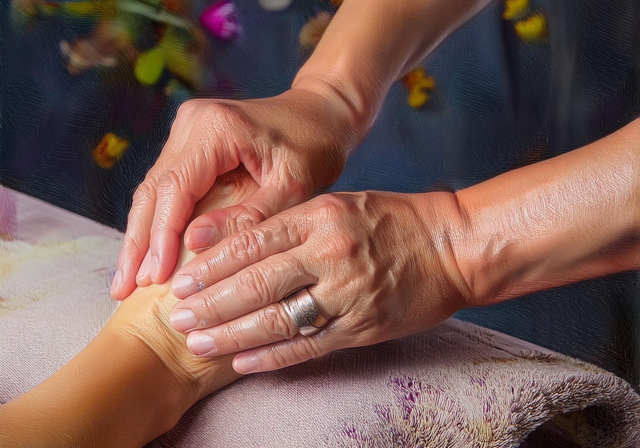 Fußreflexzonenmassage